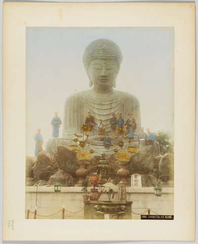 Daibutsu at Kobe, Japan by Japanese Photographer