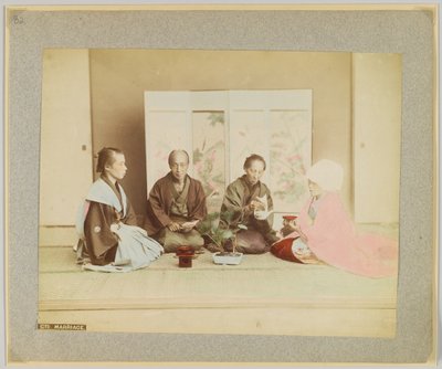 Japanese marriage ceremony by Japanese Photographer