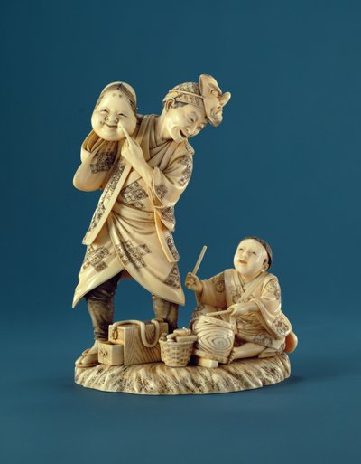 Entertainer, Okinomo, Meiji Period by Japanese School