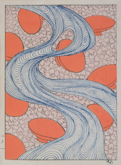 Fabric design, end nineteenth century by Japanese School