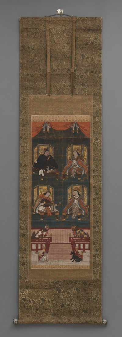 Four Tutelary Deities of Mount Koya by Japanese School