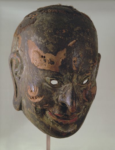 Head of Deva, Nara period by Japanese School