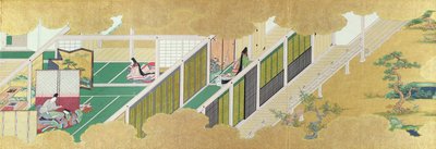 Japanese Interior by Japanese School