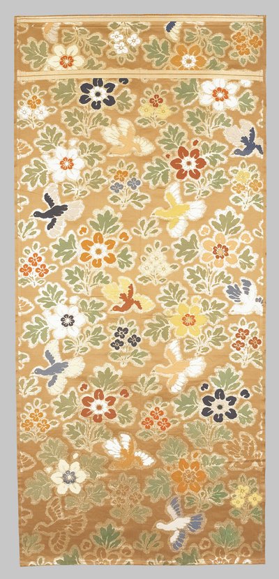 Obi Fragment by Japanese School