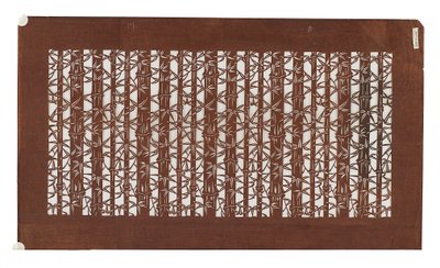 Paper stencil by Japanese School