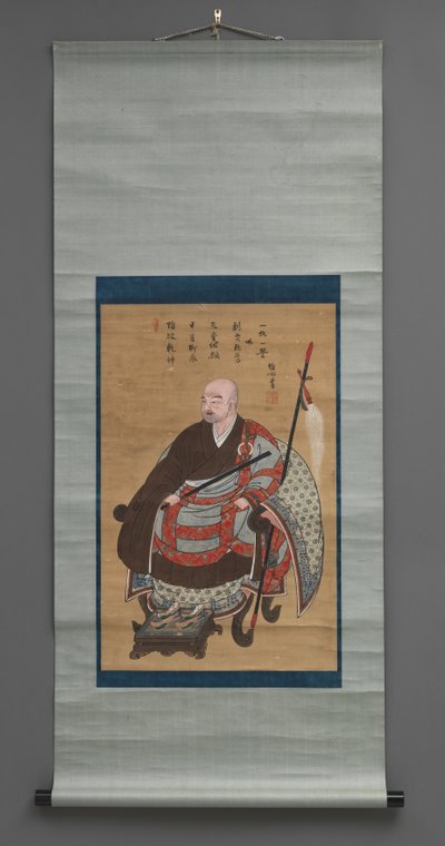 Portrait of a Zen priest by Japanese School