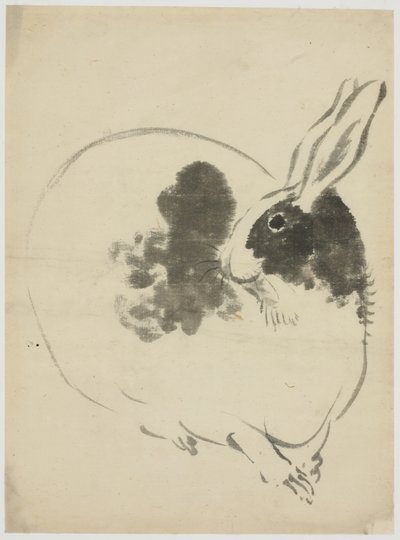 Spotted Rabbit by Japanese School