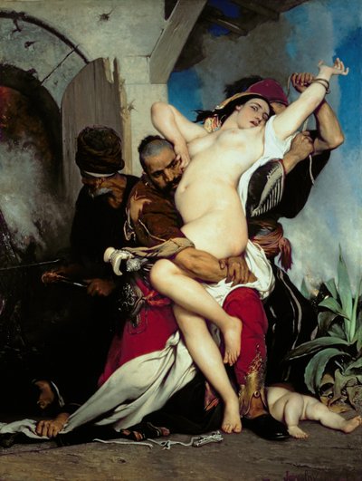 The Abduction of a Herzegovenian Woman by Jaroslav Cermak