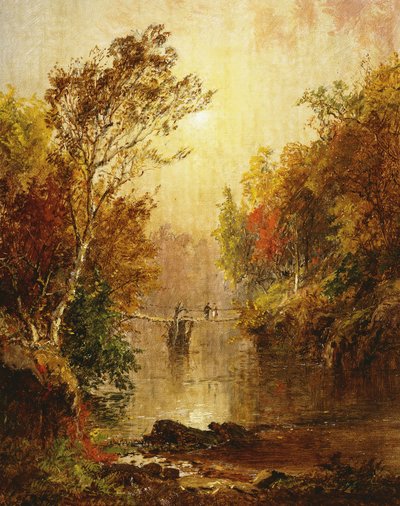 Autumn on the Wawayanda by Jasper Francis Cropsey