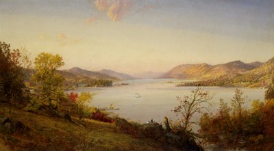 Greenwood Lake by Jasper Francis Cropsey