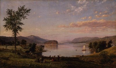 Greenwood Lake, New Jersey, 1866 by Jasper Francis Cropsey