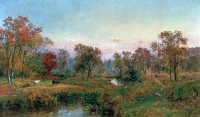 Hastings-on-Hudson, 1885 by Jasper Francis Cropsey