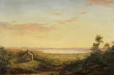 Landscape, Upper Hudson by Jasper Francis Cropsey