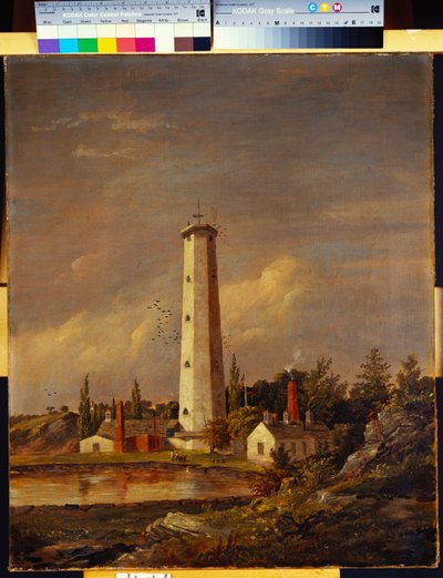 Shot Tower by Jasper Francis Cropsey