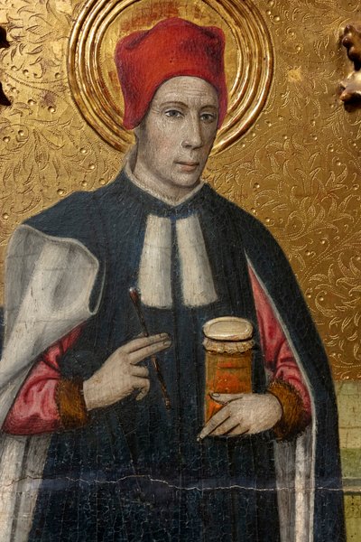 Altarpiece (Retaule dels Sants Abdó i Senén) by Jaume Huguet