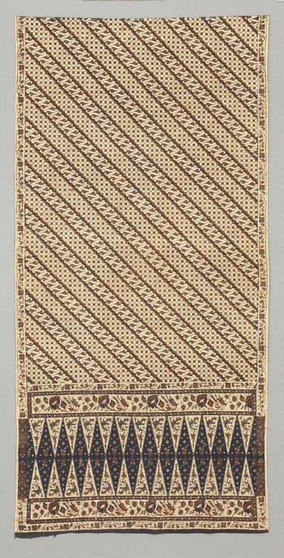 Sarong (kain kapala) by Javanese School