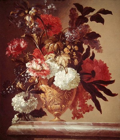 Flowers in a Vase by Jean Baptiste Monnoyer