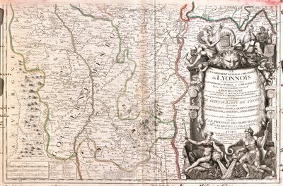 Rhône-Alpes, south-east Auvergne, France by Jean Baptiste Nolin