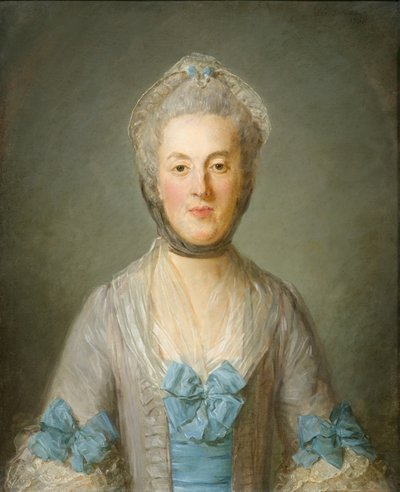 Portrait of a Lady by Jean Baptiste Perronneau
