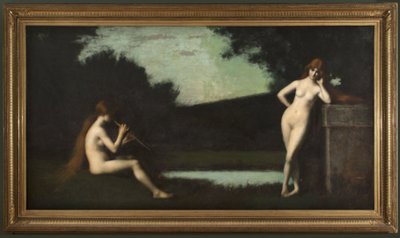 Eglogue, ca. 1879 by Jean Jacques Henner