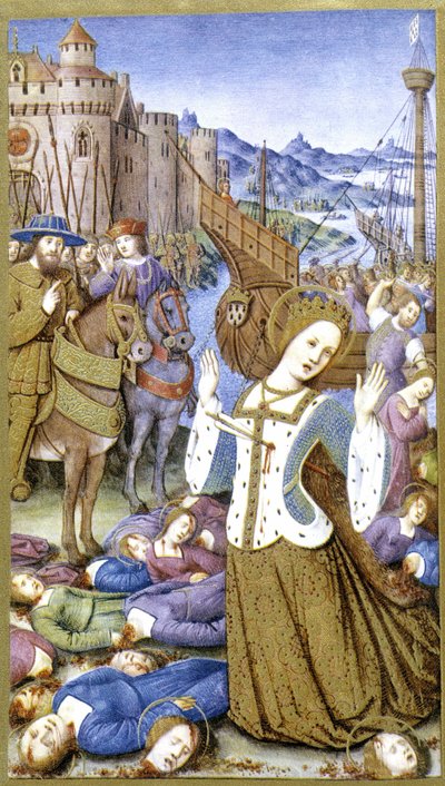 Saint Ursule after Jean Bourdichon by Jean (after) Bourdichon