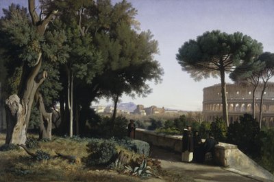 Colosseum Viewed from the Palatine by Jean Achille Benouville