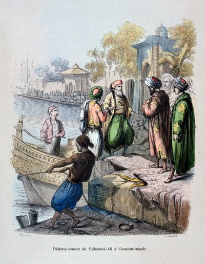 Mahomet Ali Arriving in Constantinople, c1847 by Jean Adolphe Beauce