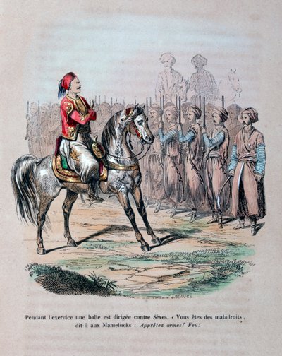 Suleiman Pasha by Jean Adolphe Beauce