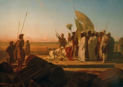 Xerxes at the Hellespont by Jean Adrien Guignet