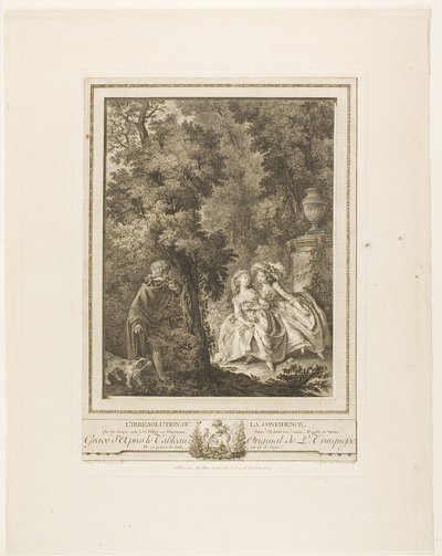 Irresolution, or the Confidence by Jean Antoine Pierron