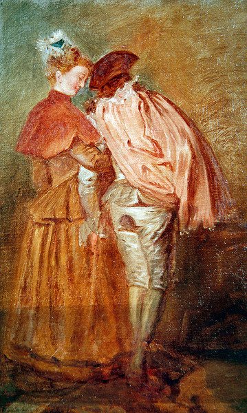 Departing for Kythira by Jean Antoine Watteau