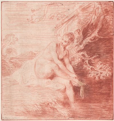 Diana Bathing, c. 1716 by Jean Antoine Watteau