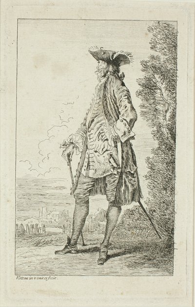 Figures of Fashion by Jean Antoine Watteau