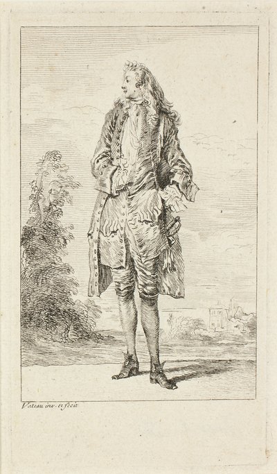 Figures of Fashion by Jean Antoine Watteau