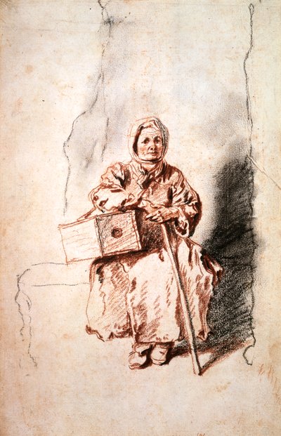Savoyarde, c1715 by Jean Antoine Watteau