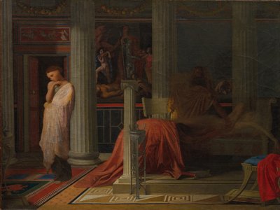 Antiochus and Stratonice by Jean Auguste Dominique Ingres