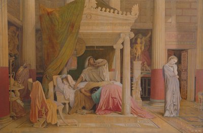 Antiochus and Stratonice, 1840 by Jean Auguste Dominique Ingres