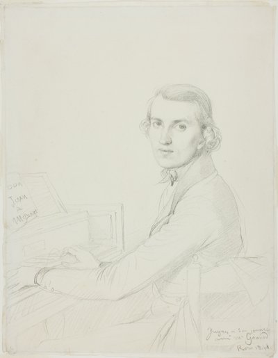 Charles Gounod by Jean Auguste Dominique Ingres
