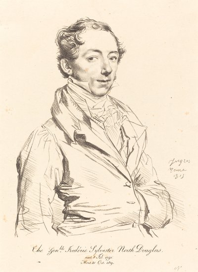 Frederic Sylvester Douglas by Jean Auguste Dominique Ingres