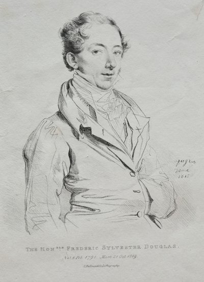 Honorable Frederic Sylvester Douglas by Jean Auguste Dominique Ingres