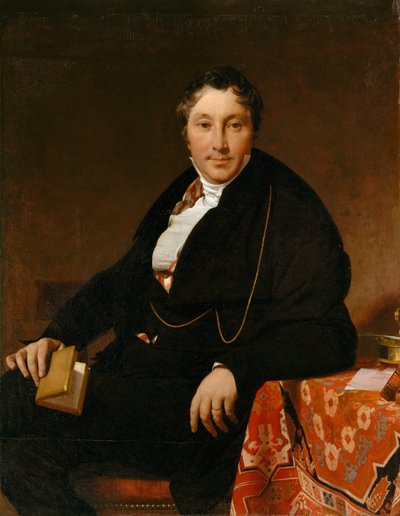 Jacques-Louis Leblanc 1774-1846, 1823 by Jean Auguste Dominique Ingres
