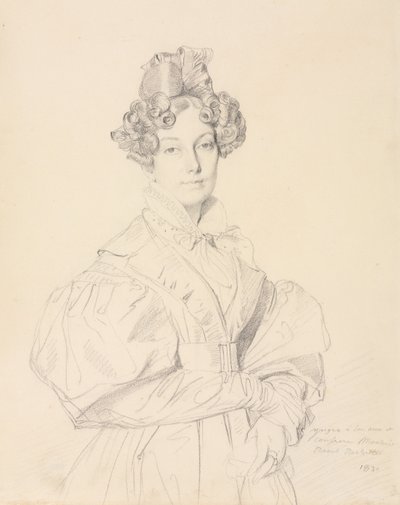 Madame Désiré Raoul-Rochette by Jean Auguste Dominique Ingres