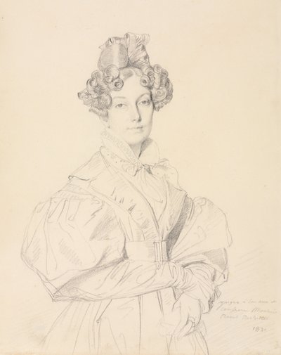 Madame Désiré Raoul-Rochette by Jean Auguste Dominique Ingres