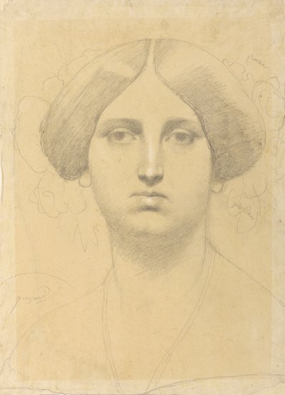 Madame Moitessier by Jean Auguste Dominique Ingres