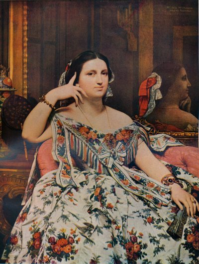 Madame Moitessier, 1856 by Jean Auguste Dominique Ingres