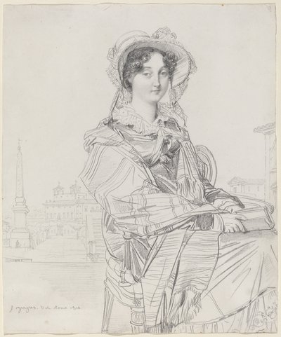 Mrs. Charles Badham by Jean Auguste Dominique Ingres