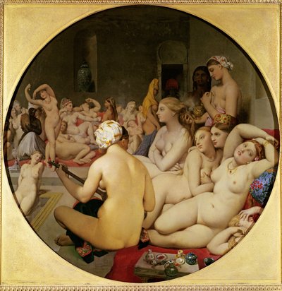 The Turkish Bath by Jean Auguste Dominique Ingres