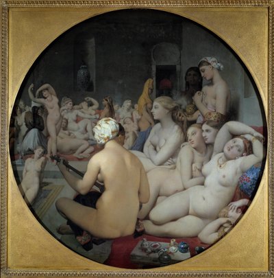 The Turkish Bath by Jean Auguste Dominique Ingres