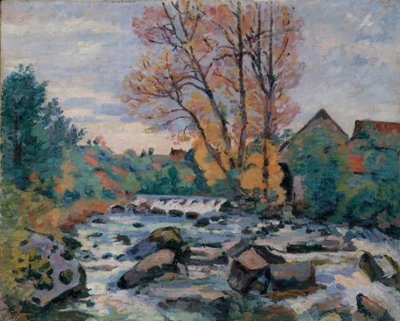 The Bouchardon Mill, Crozant, c.1898 by Jean Baptiste Armand Guillaumin