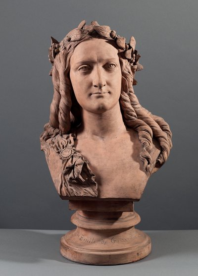 Bust of Delphine Gay (1804-55) by Jean Baptiste Auguste Clesinger